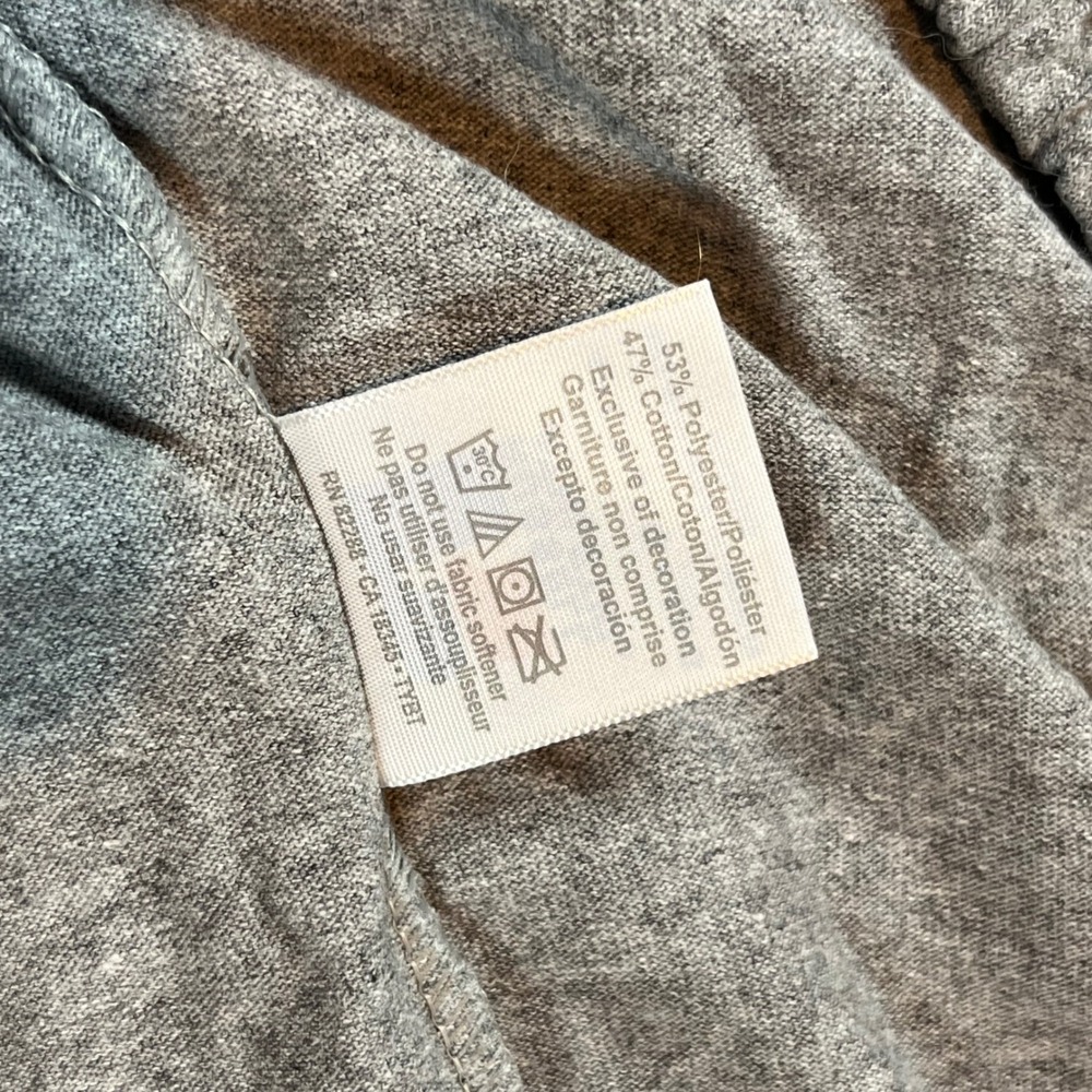 Russell Athletic Mens 4XL Jersey Shorts Oxford Gray Elastic Waist 25843M0 NWT - Picture 6 of 10